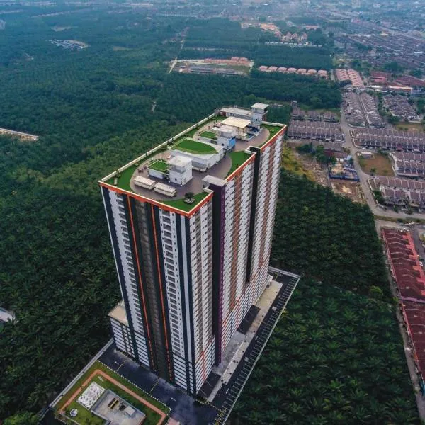 Coco HomeStay 旅人の家@The Venus Sitiawan Perak，位于实兆远的酒店