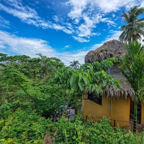 Tropical Cottage En Eco Casa Algana，位于El Limón的酒店
