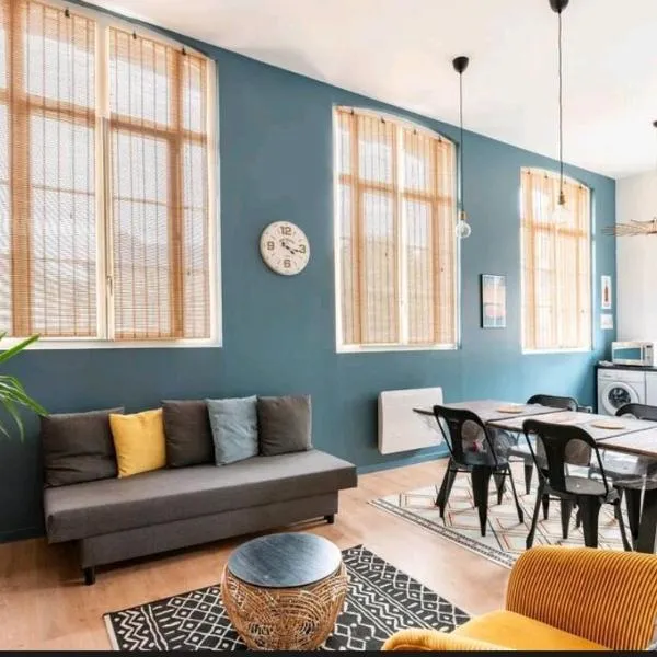 4 Spacieux, chaleureux, hyper centre 300m de la mer，位于迪耶普的酒店