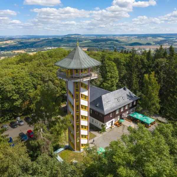 Bürger- und Berggasthaus Scheibenberg，位于Markersbach的酒店