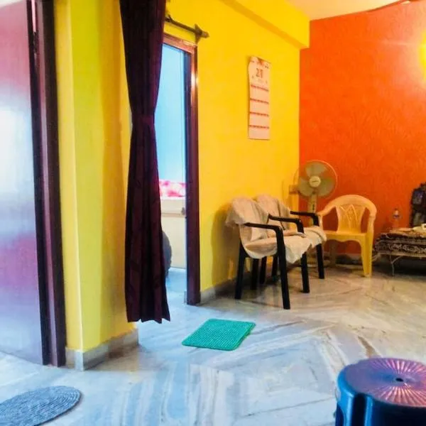 Fully furnished 2bhk apartment opposite Dakshineshwer Kali temple kolkata，位于Singur的酒店