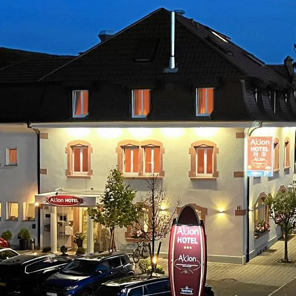 Hotel-Restaurant Axion，位于莱茵河畔威尔的酒店