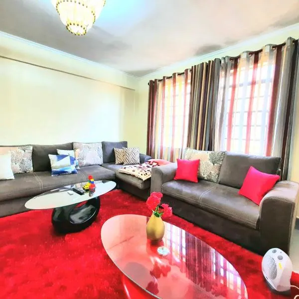 Cozy Nest-2 Bedroomed Apartment WiFi ,Netflix close to JKIA，位于思由基茅的酒店