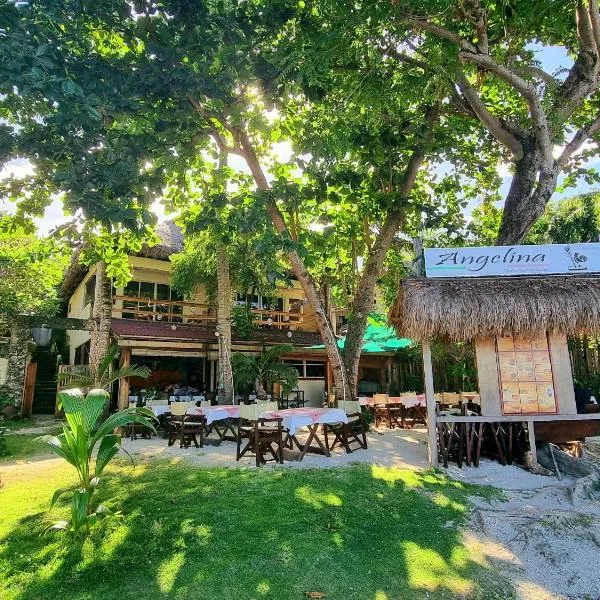 Angelina Beach Resort & Italian Restaurant Malapascua，位于马拉帕斯加的酒店