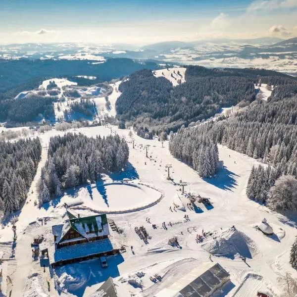 Horský hotel Paprsek，位于Hynčice pod Sušinou的酒店