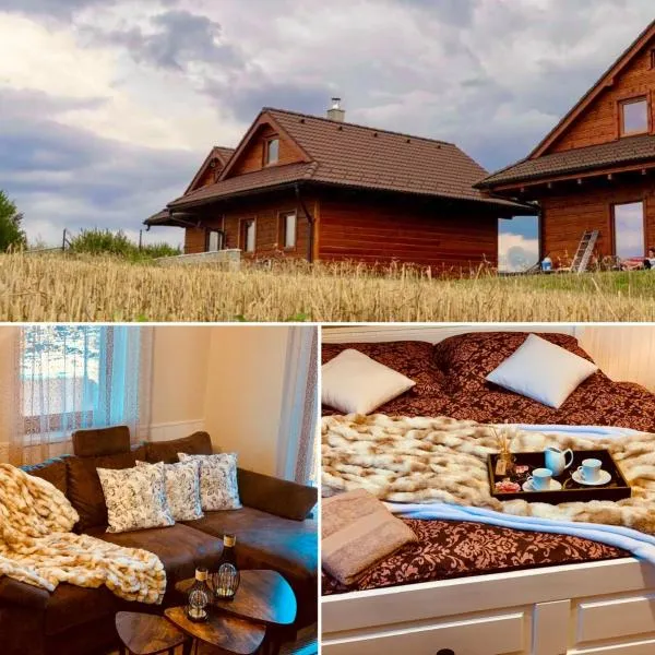 Romantické chalúpky Raj-Borievka, Čučoriedka a Drienka，位于赫拉布斯的酒店