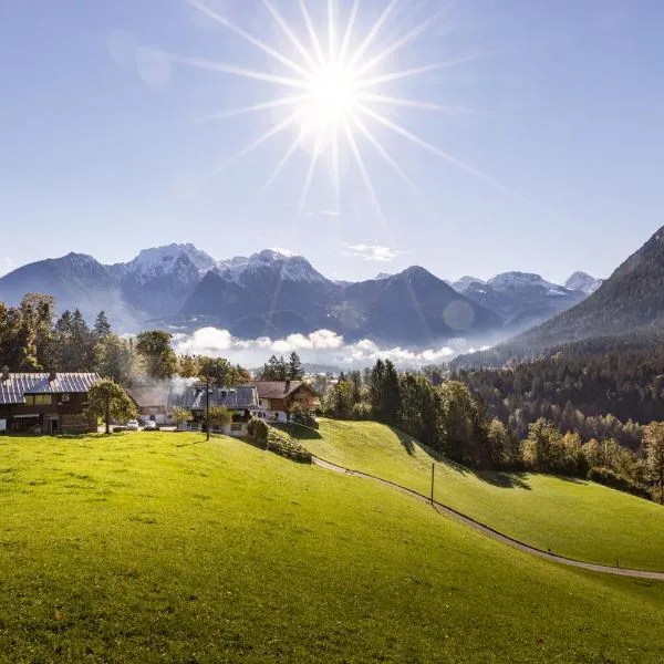 Bergbauernhof Schoberlehen，位于贝希特斯加登的酒店