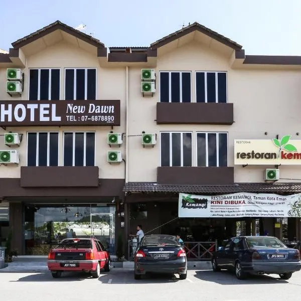 New Dawn Hotel Pontian Sdn Bhd，位于龟咯的酒店