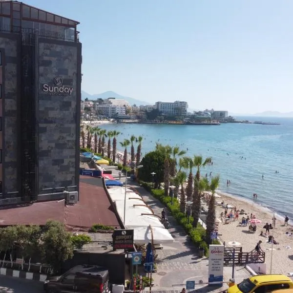 周日海滩酒店，位于Soğucak的酒店
