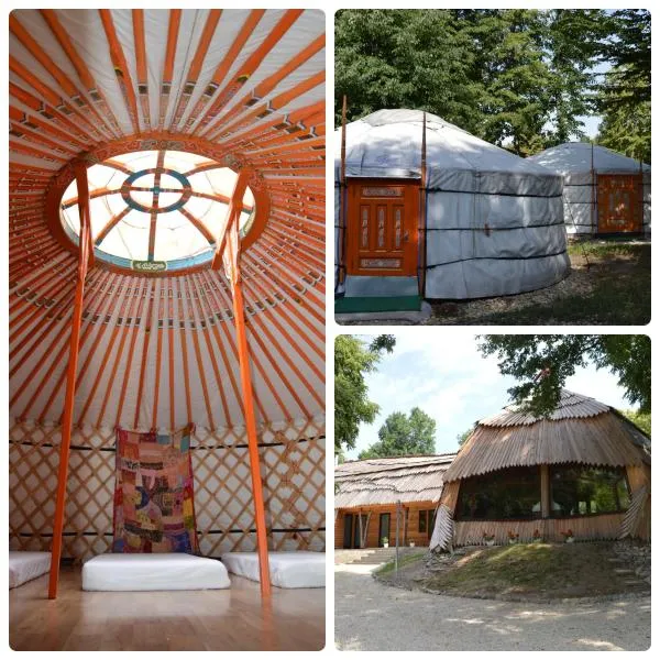 多博戈科尤塔斯扎拉斯帐篷营地，位于Piliscsév的酒店