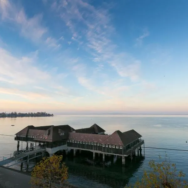 Inn Joy Apartments Rorschach mit Panoramasicht，位于Oberegg的酒店