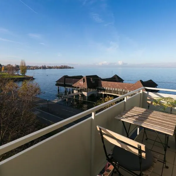 INN JOY Apartments - Rorschach mit Panoramasicht，位于罗尔沙赫的酒店