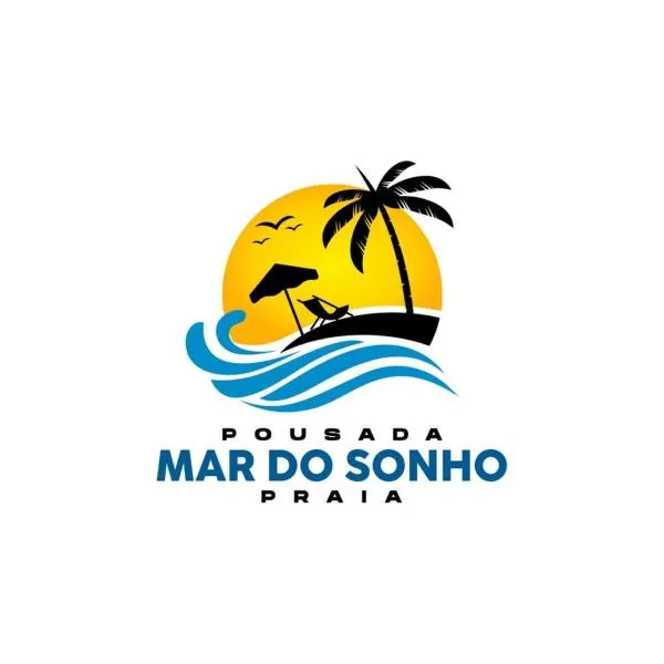 Pousada Mar do Sonho Praia，位于伊波茹卡的酒店