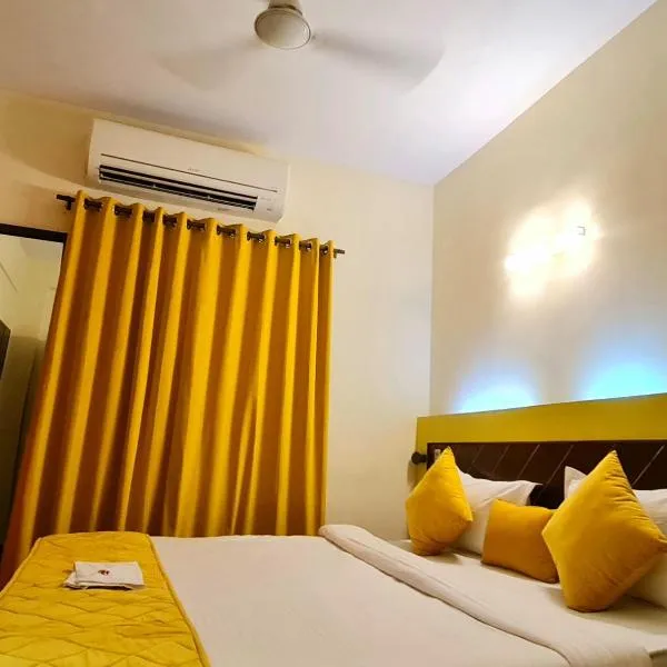 Ronaldos Hotel & Restaurants Baga，位于果阿旧城的酒店