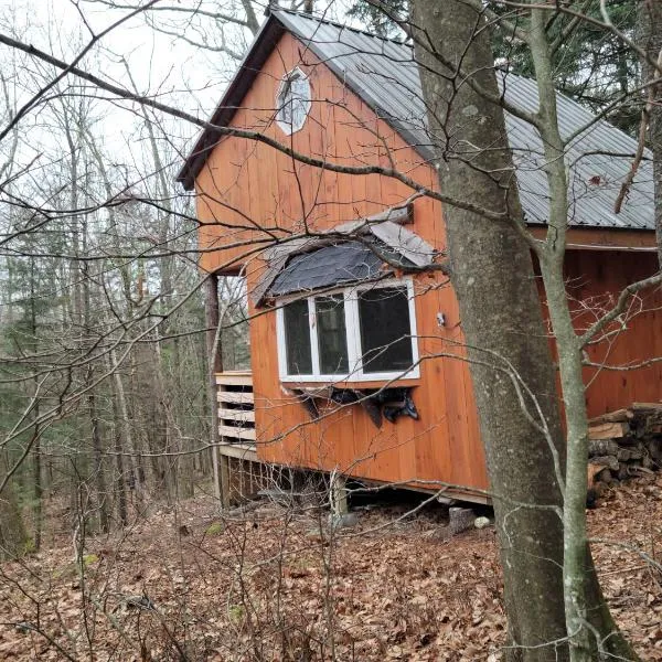 Vana Kuti-cabin in the woods，位于Appleton的酒店