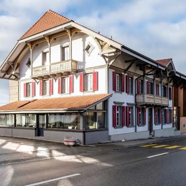 Hotel Ochsen Rapperswil/BE，位于Schüpfen的酒店