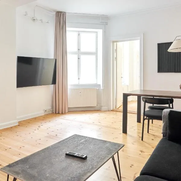 Spacious 3B w Double Beds Copenhagen City Centre，位于哥本哈根的酒店