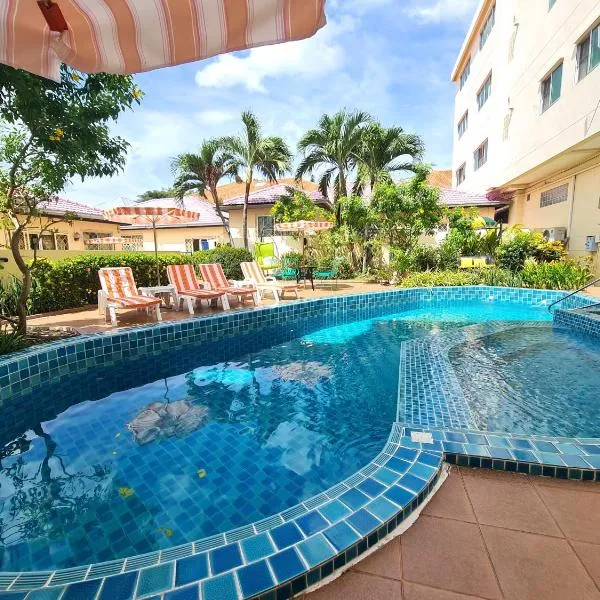 BUTTERFLY GARDEN BOUTIQUE RESIDENCES Apts and villas, A Lifestyle Destination Ex Lg 1-3 bedroom units , Full kitchen, 2 Full bathrooms, Rain shower, Spa bath, FREE BBQ, Free fast fiber optic WIFI, Staff 24-7，位于南芭堤雅的酒店