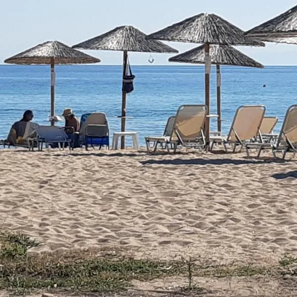 ammos seafront family apartments，位于尼亚普拉加的酒店