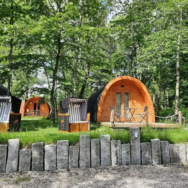 25 Premium Camping Pod "Sylt"，位于石勒苏益格的酒店