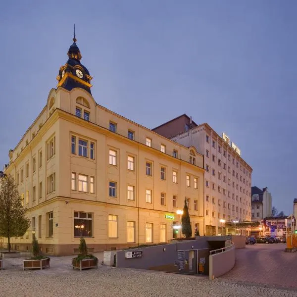 俄斯特拉发帝国酒店，位于Rychvald的酒店