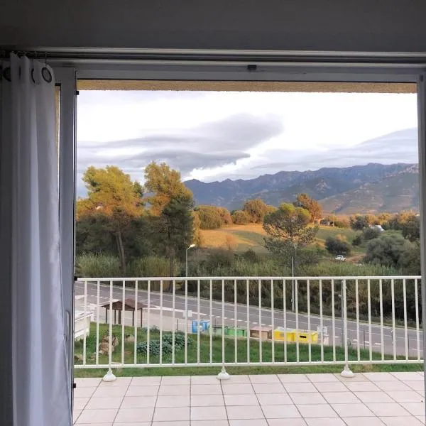 Superbe Appartement Vue Montagne Proximités Grandes Surfaces，位于Poggi的酒店