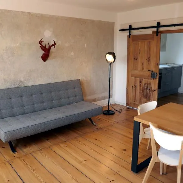 Roter Hirsch，位于Oderberg的酒店