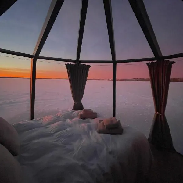 Ylläsjärvi iglu，位于易拉斯加威的酒店