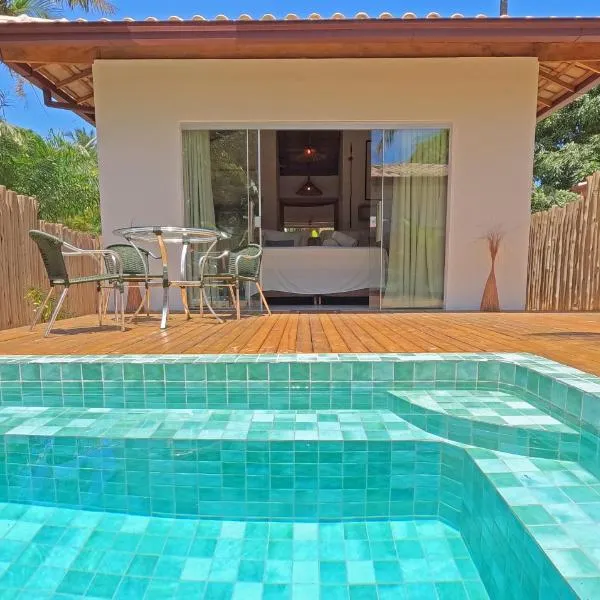 LAUS Bangalôs Experience - Piscina Privativa - Praia de Algodões - Península de Maraú - Bahia，位于Praia dos Algodões的酒店