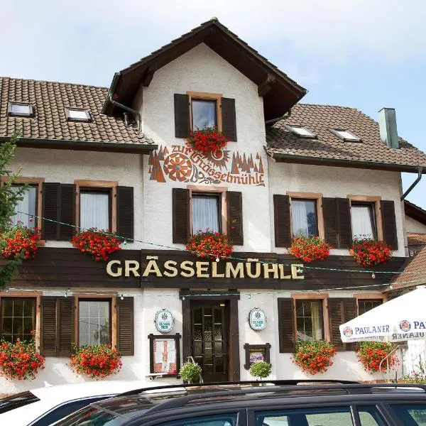 格雷塞米勒宾馆，位于Sasbach in der Ortenau的酒店