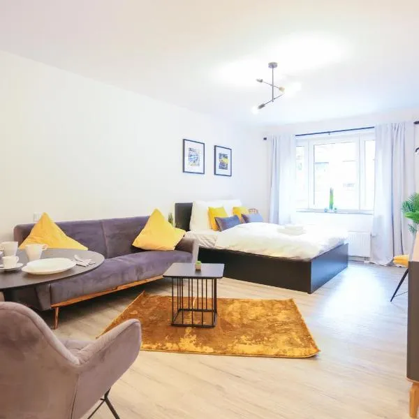 Chic Studio - 1min zum HBF，位于曼海姆的酒店