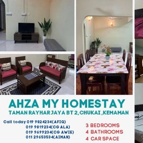 AHZA MY HOMESTAY KEMAMAN，位于Cukai的酒店