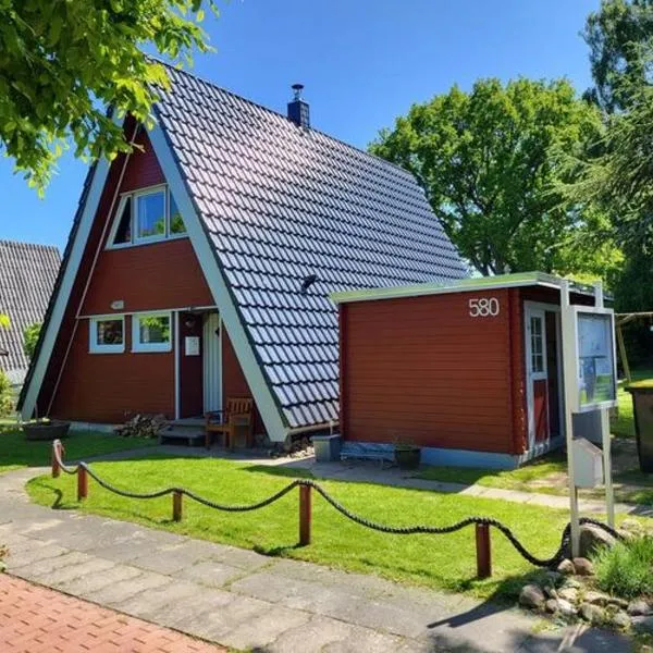 Gemütliches Ferienhaus mit Kaminofen an der Ostsee in Damp，位于达普的酒店