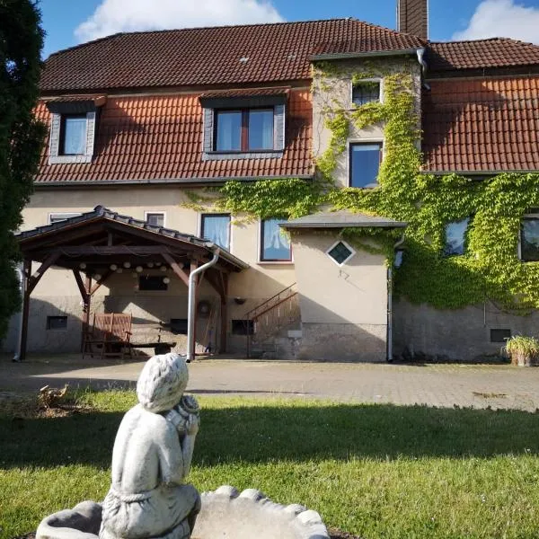 Pension Kirschgarten，位于Steigra的酒店