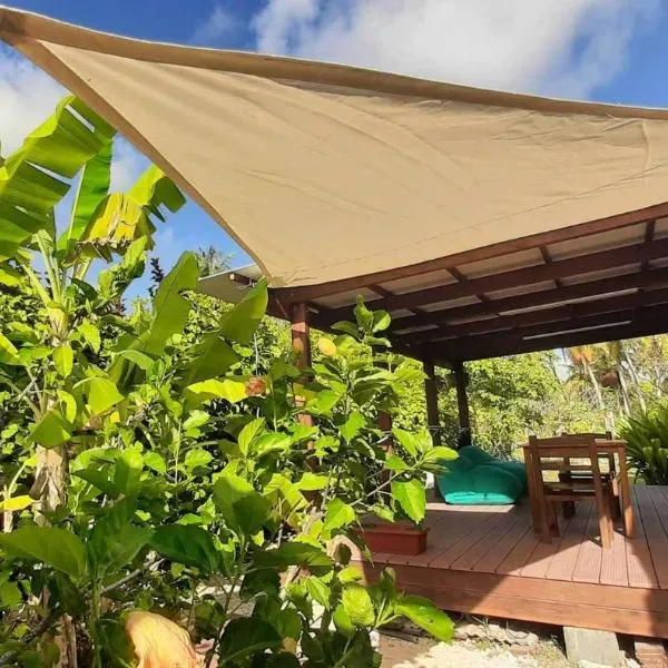 Moana Breeze Eco Lodge Rangiroa，位于Tiputa的酒店