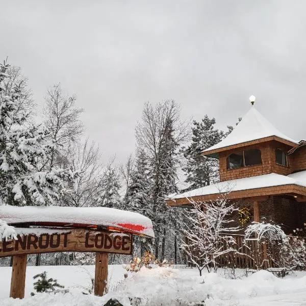 Lenroot Lodge，位于Northwoods Beach的酒店