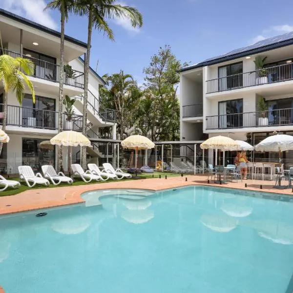 Abode Mooloolaba, Backpackers & Motel rooms，位于布德林姆的酒店