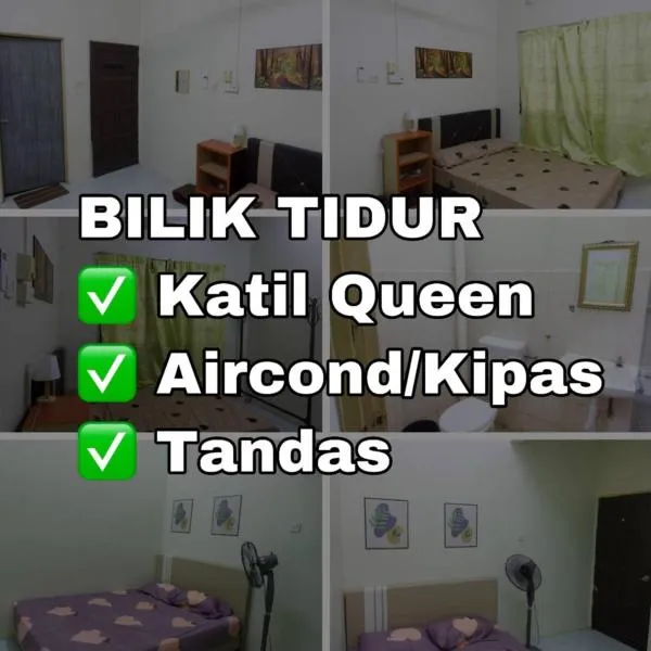 Homestay Harmoni With Wifi and Android TV，位于Kampong Alor Akar的酒店