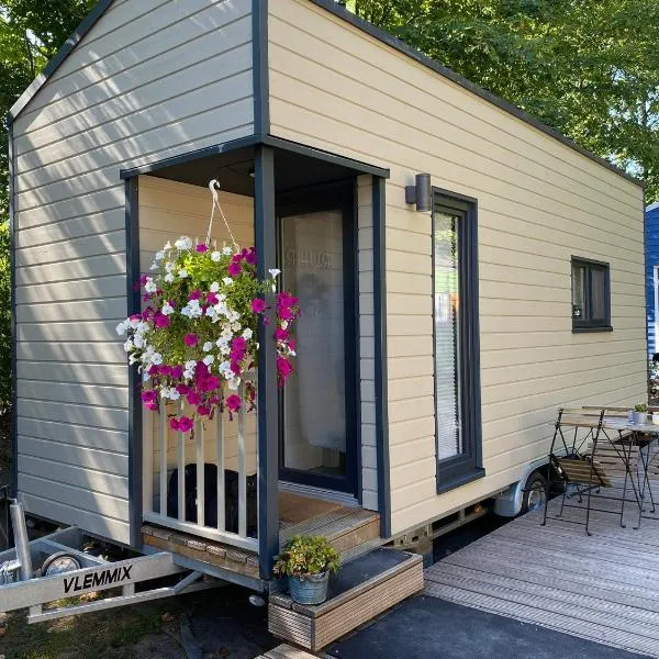 Tiny House Ruhr im PIER9 Tiny House Hotel，位于哈姆的酒店