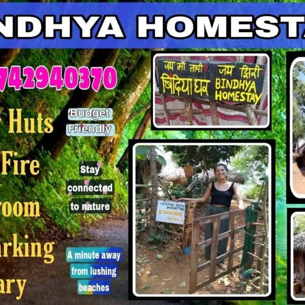 Bindhya Huts，位于戈卡尔纳的酒店