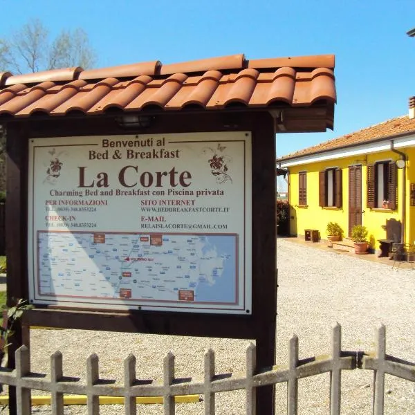 Casa di Campagna B&B La Corte Ferrara，位于Gaiba的酒店