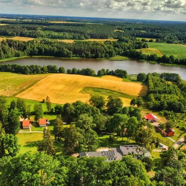 Folwark Wierzchy，位于Łążek的酒店