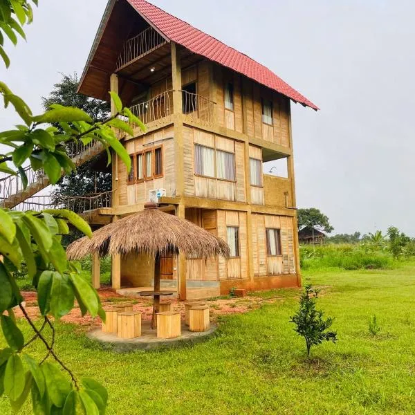 Rock Shade Chalet- Sigiriya，位于哈伯勒内的酒店