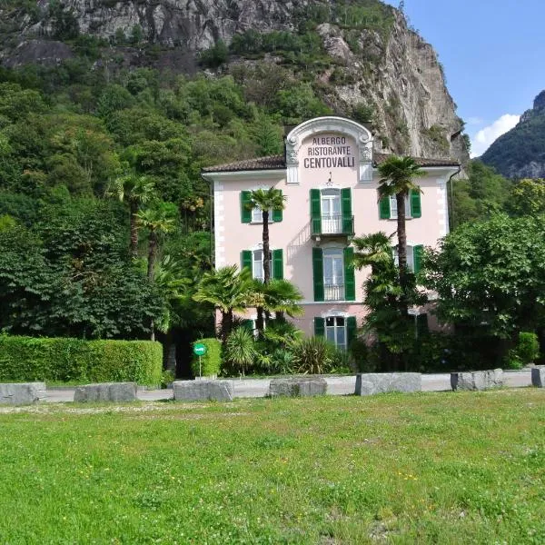 Albergo Ristorante Centovalli，位于Ponte Brolla的酒店