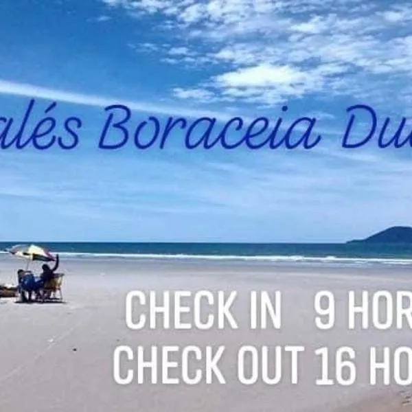 Chalés Boraceia Duda，位于博拉塞亚的酒店