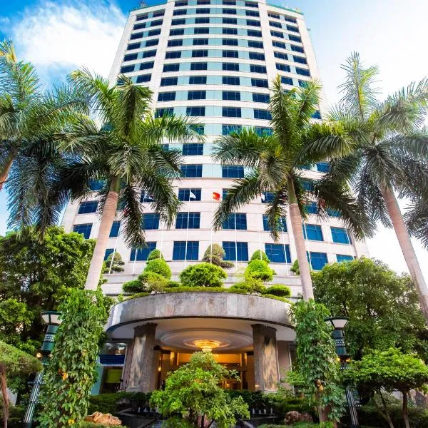 河内孟青大酒店，位于Thượng Ðinh的酒店