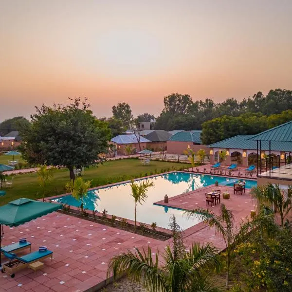 Aangan Resort Ranthambhore - A Private Pool Villa，位于Khilchipur的酒店
