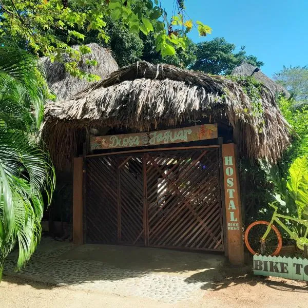 ECOCABAÑAS DIOSA JAGUAR tayrona，位于Calabazo的酒店