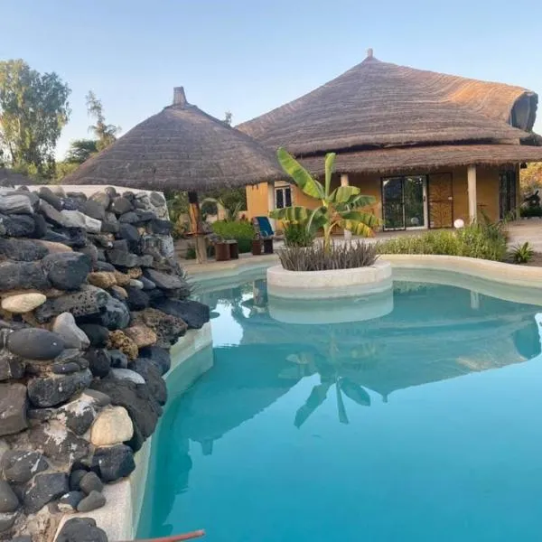 Villa avec piscine à Ndangane，位于Foundiougne的酒店
