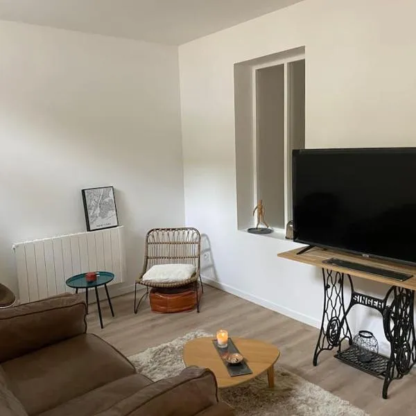 Maison entière 6 personnes jardin terrasses et garage，位于Saint-Max的酒店